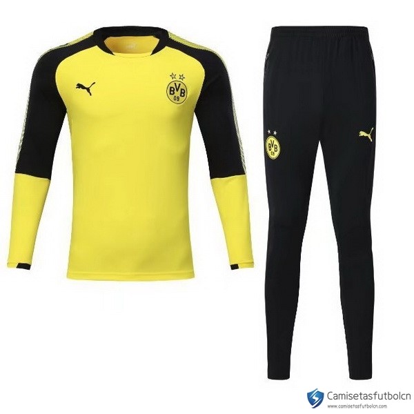 Chandal Borussia Dortmund Niño 2017-18 Negro Amarillo Claro